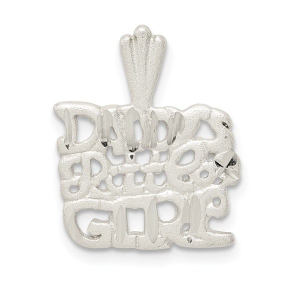 Million Charms Sterling Silver Daddy's Little Girl Charm